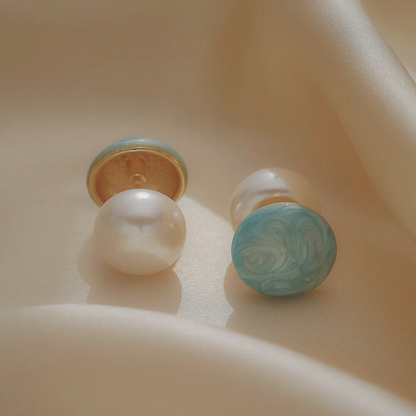 Dual Style Pearl Earrings