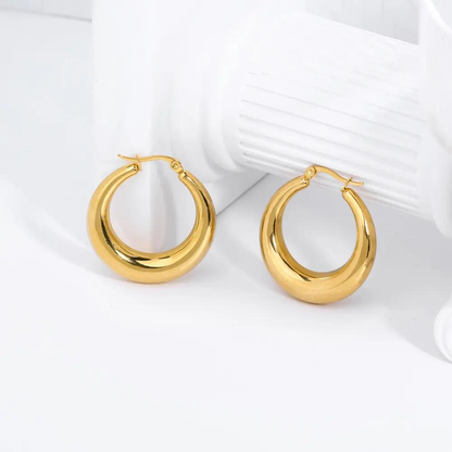 Circle Hoops Earrings