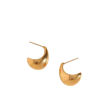 Teardrop Hoops Earrings