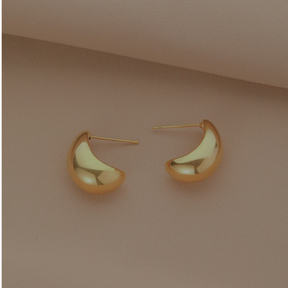 Teardrop Hoops Earrings