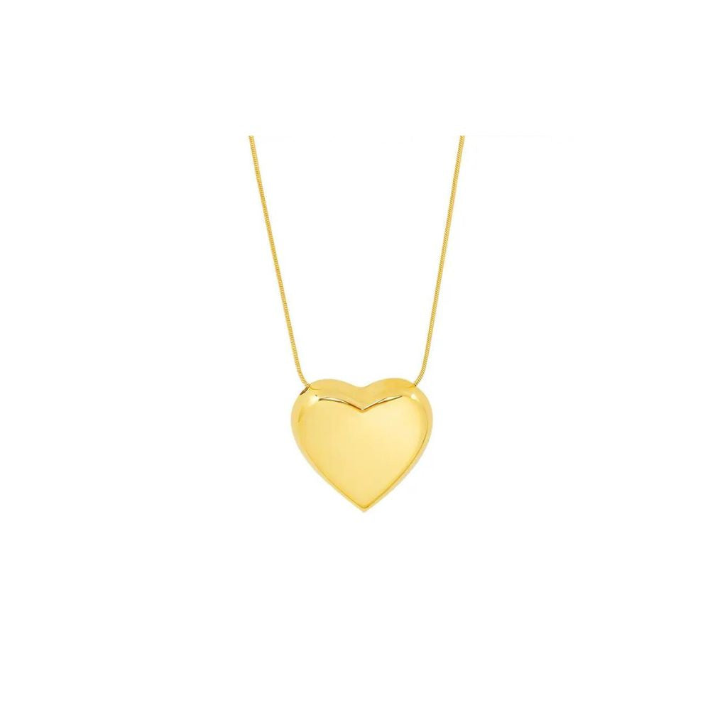 Serpentine Heart Necklace