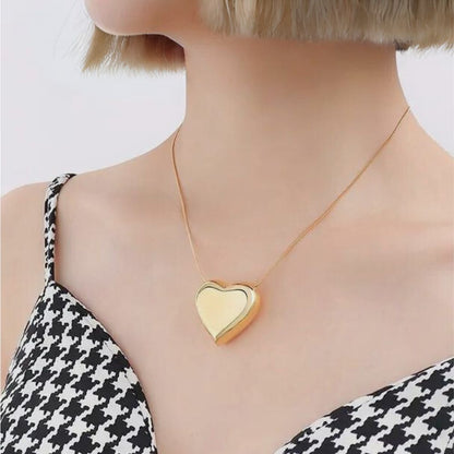 Serpentine Heart Necklace