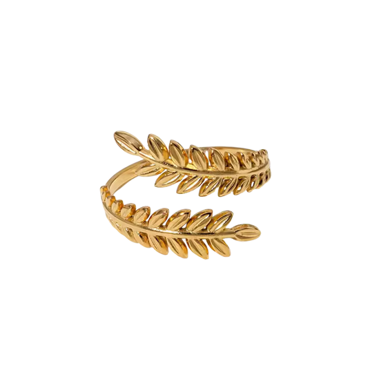 Fern Wrap-around Ring