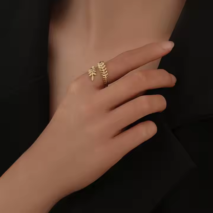 Fern Wrap-around Ring