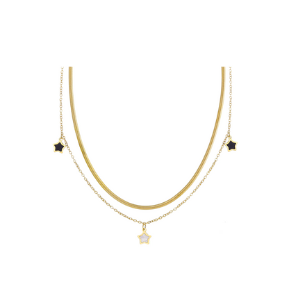 Serpentine Twinkle Necklace