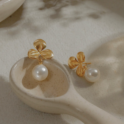 Petals & Pearls Earrings