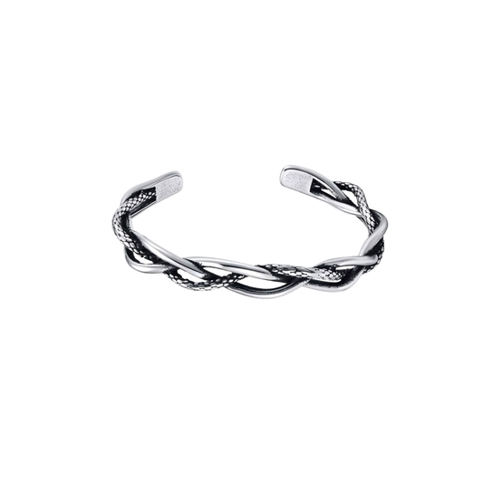 Braided Serpentine Bangle