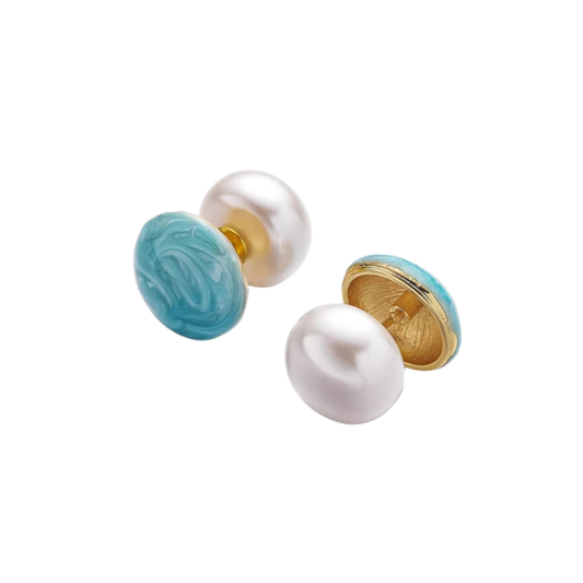 Dual Style Pearl Earrings