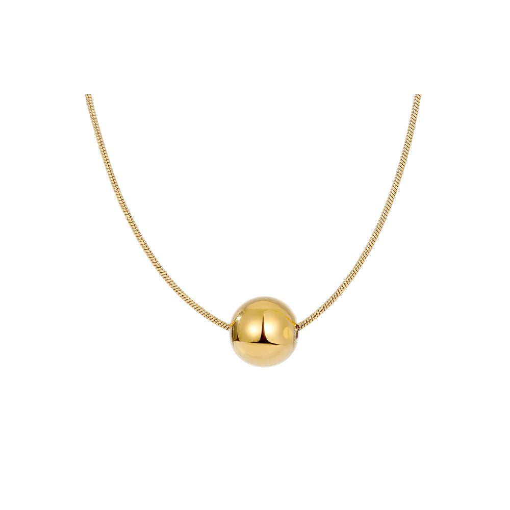 Gold Orb Necklace