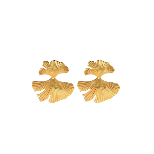 Gingko Leaf Earrings