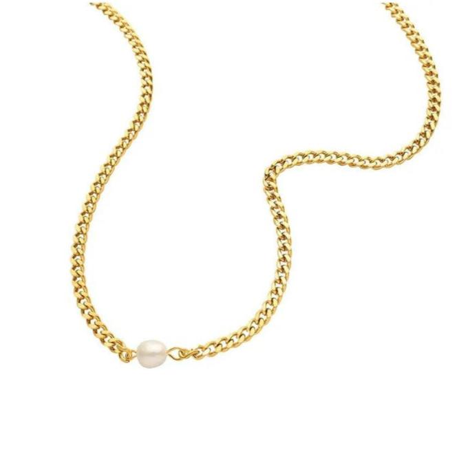 Pearl Link Necklace