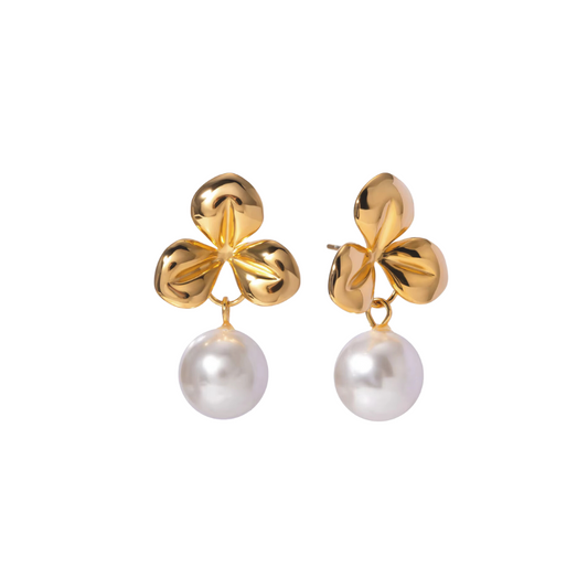 Petals & Pearls Earrings