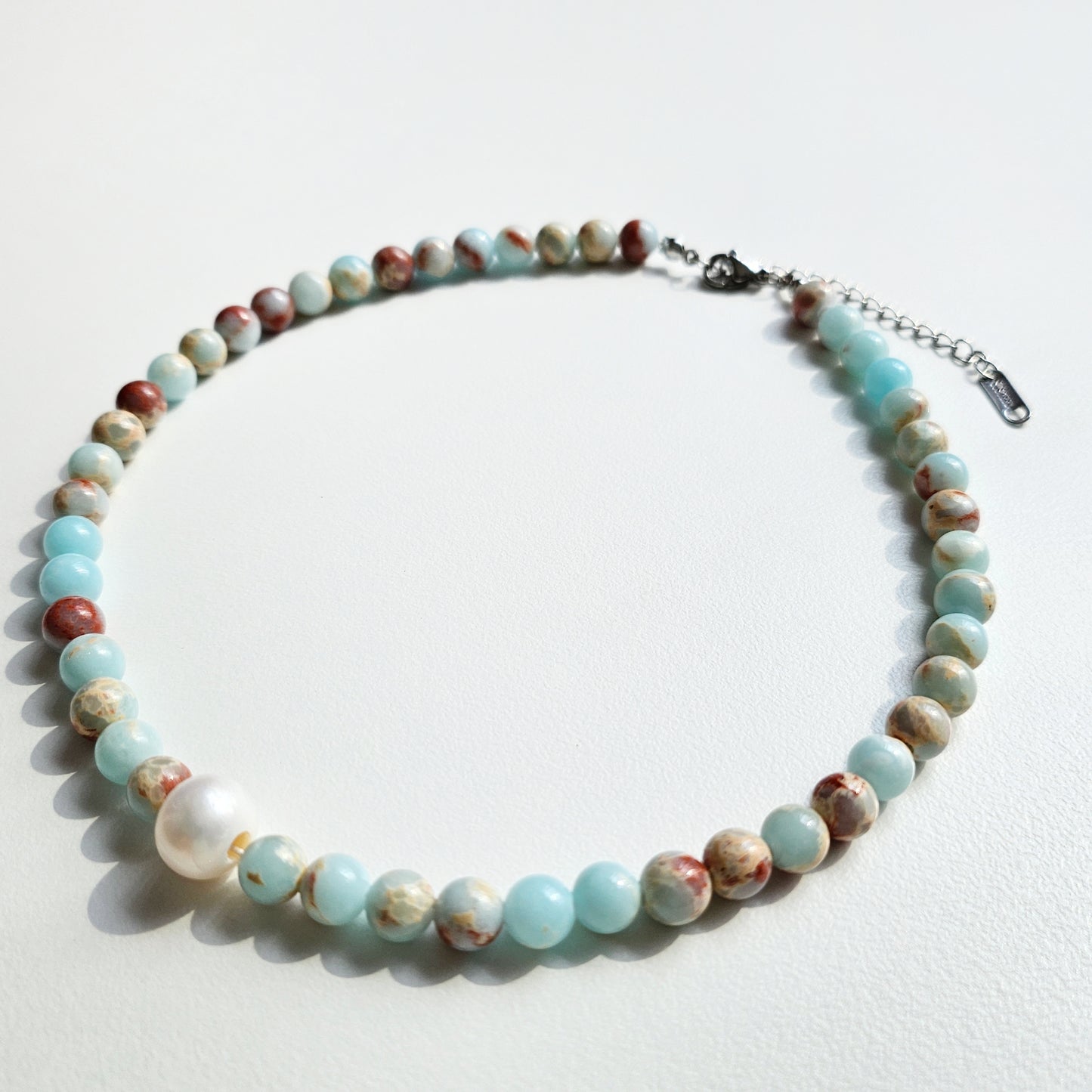 Agalmatolite Stones Necklace